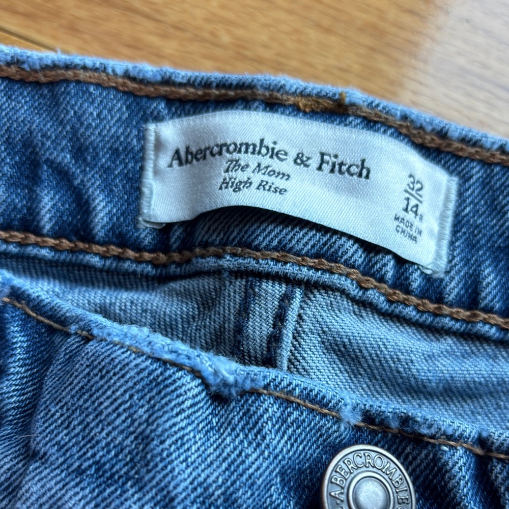 Abercrombie & Fitch Light Blue High Rise Jeans